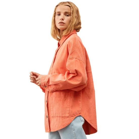 Roxy Γυναικείο πουκάμισο Kick Back Washed - Corduroy Long Sleeve Shirt
